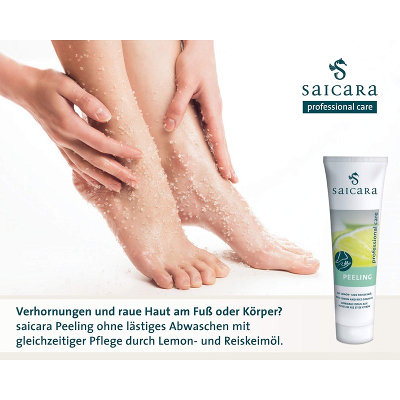 saicara Exfoliating 100 ml - Exfoliating for Feet and Hands