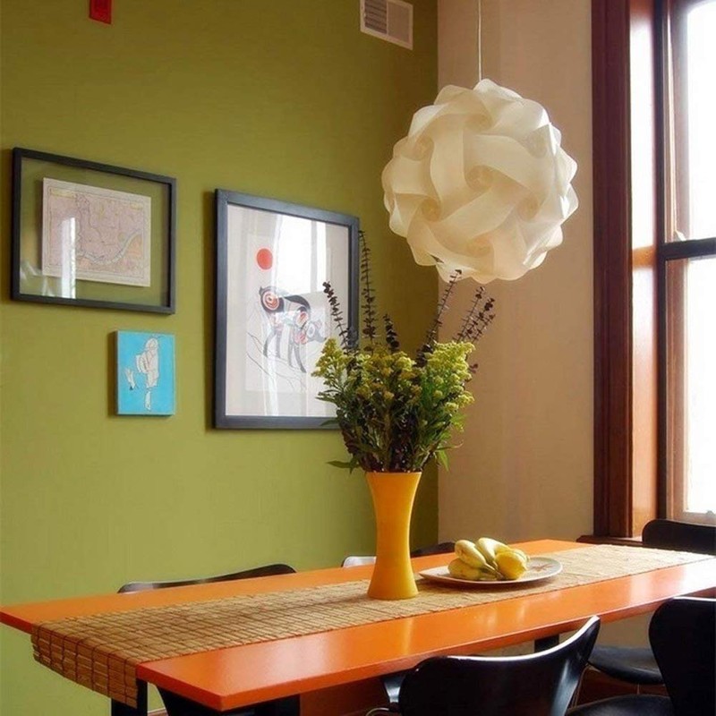 Surenhap Puzzle Lampshade Flexible Chandelier Shade DIY Ceiling Light Cover