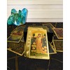 Generisch 78-Piece Gold Foil Tarot Deck, Gold Cards with 36