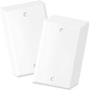 Kenuco Gang Keystone Wall Plate - Standard Size (10 Pack,