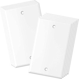 Kenuco Gang Keystone Wall Plate - Standard Size (10 Pack, Blank)