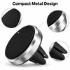 Magnetic Car Phone Mount for Air Vents – Compact Metal