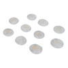 10Pcs Engraved Rune Stones Palm Stones Healing Witch Rune Stone