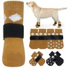IKIPUKO 4Pcs Small Dog Socks to Prevent Licking Paws Non