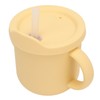 Silicone Sippy Cups Double Handles Lightweight Toddler Training Cup with