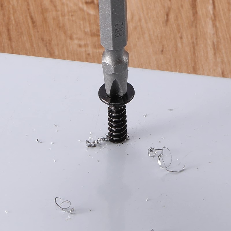 #12 x 3/4" Sheet Metal Screws 100Pcs 410 Stainless Steel