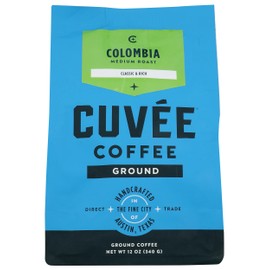 CUVEE COFFEE Colombia Ground Coffee, 12 OZ
