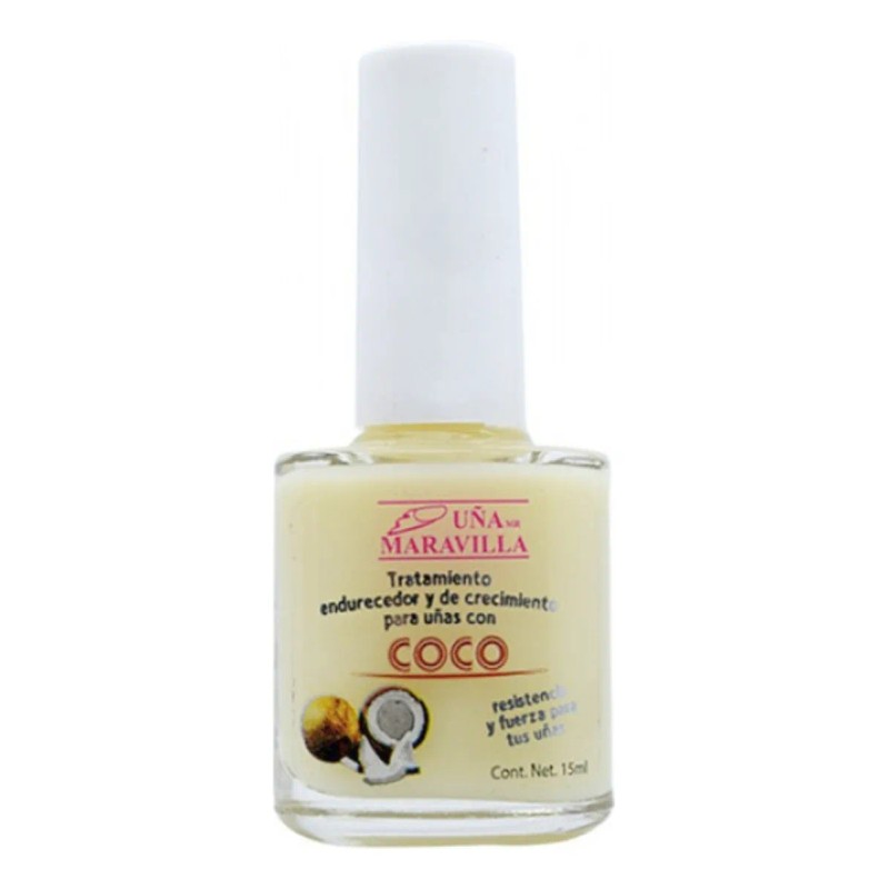 Esmalte Coco Para Uñas Tratamiento De Crecimieto Endurecedor