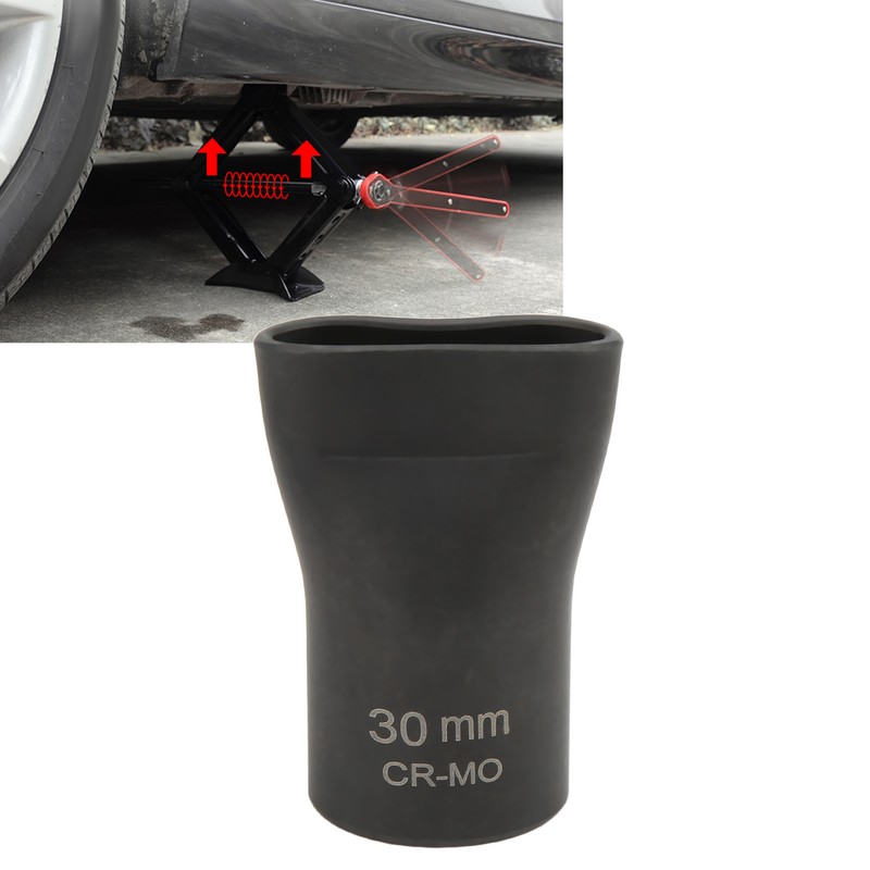 1/2in Scissor Jack Quick Drive Metal Sturdy Wearproof High Performance