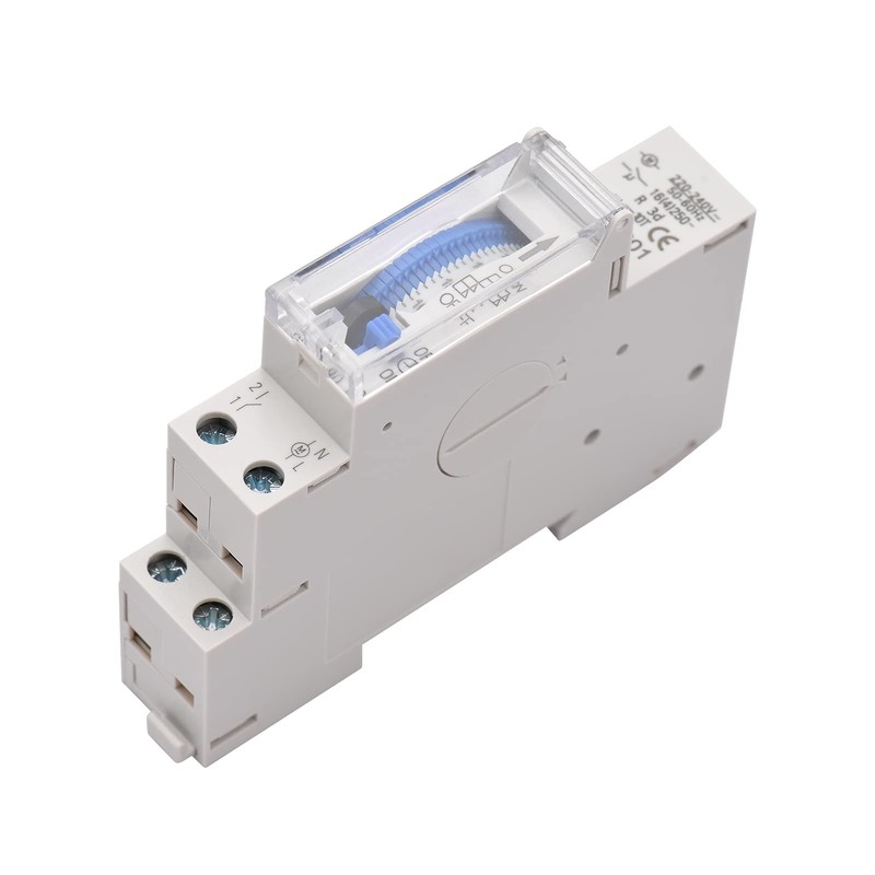 Mechanical 24 Hours Timer Switch AC 220-240V 15 Minutes Interval