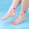 Disposable Moisturizing Foot Care Vinyl Wrap for Callus Management Foot Covers 10ea