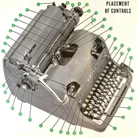Royal HH HHE HHP HHS Standard Typewriter Instruction Manual Users Repro Vtg