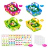LANGFON 8 Packs Easter Gift Boxes Easter Egg Treat Boxes