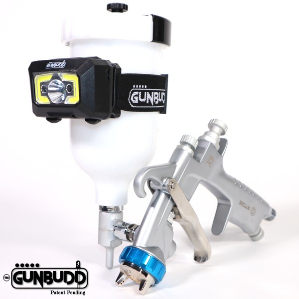 Atom GunBudd® Universal Automotive Spray Gun Light System Spray Gun