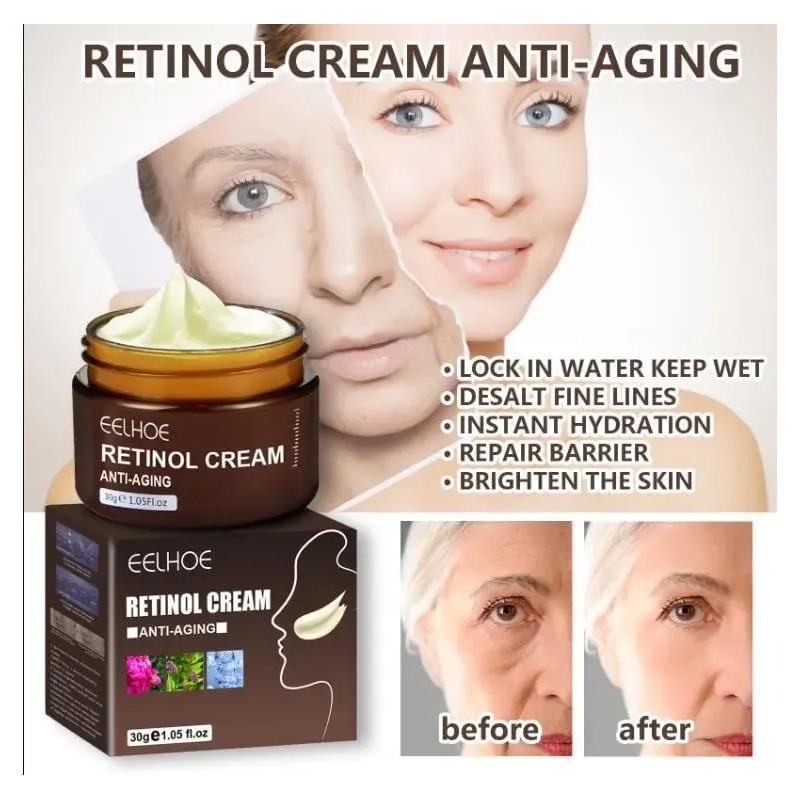 Ee Crema Retinol Anti Edad Anti Aging Reafirmante Hidratante
