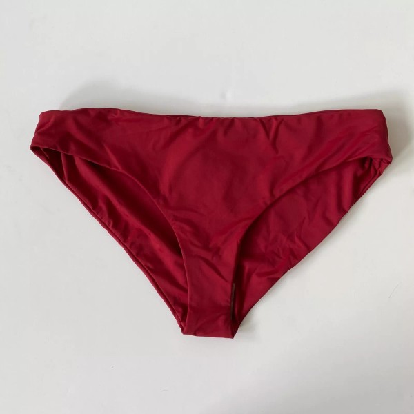 Dippin Daisys Bikini Bottoms Burgundy Small