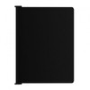 Right Folding Ledger ISO Clipboard (Black)