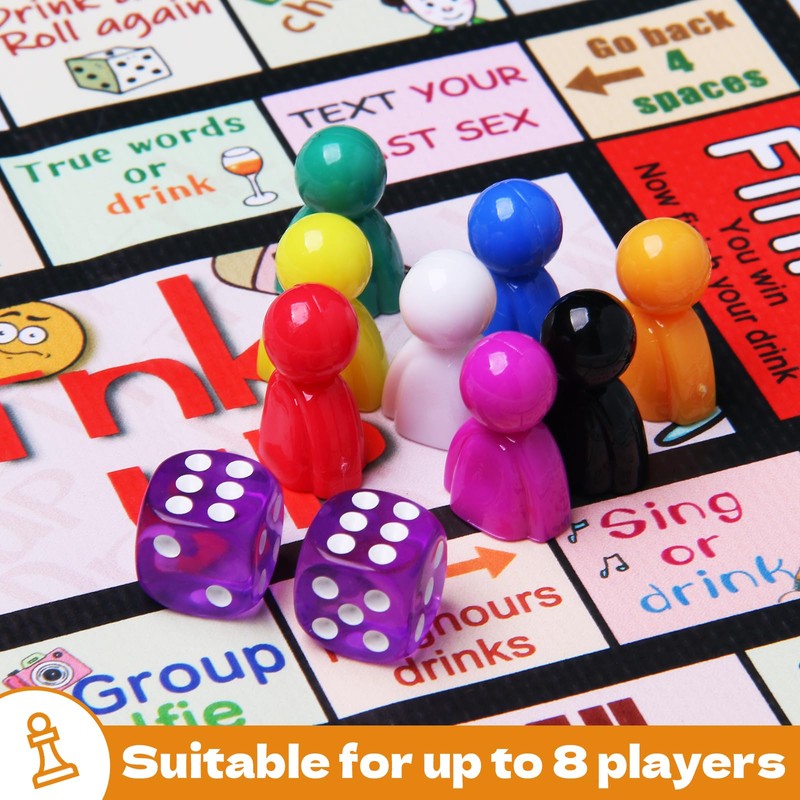 COZZIYCUL Interactive Drinking Board Games for Adults Included Instructions Funny