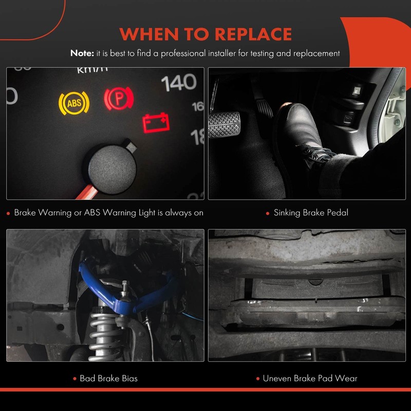 A-Premium Brake Master Cylinder with Reservoir and Cap Compatible with
