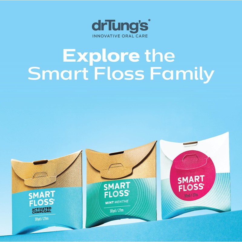 DrTung's Smart Floss - Natural Floss, PTFE & PFAS Free