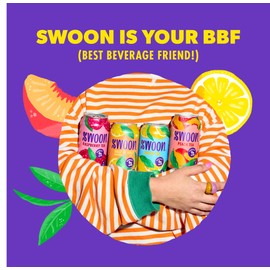 Swoon Lemonade Variety Pack - Low Carb, Paleo-Friendly, Gluten-Free Keto Drink - Zero Sugar Drinks Made with 100% Natural Lemon Juice Concentrate & Sweetened by Monk Fruit, 12 Fl oz (Pack of 12)