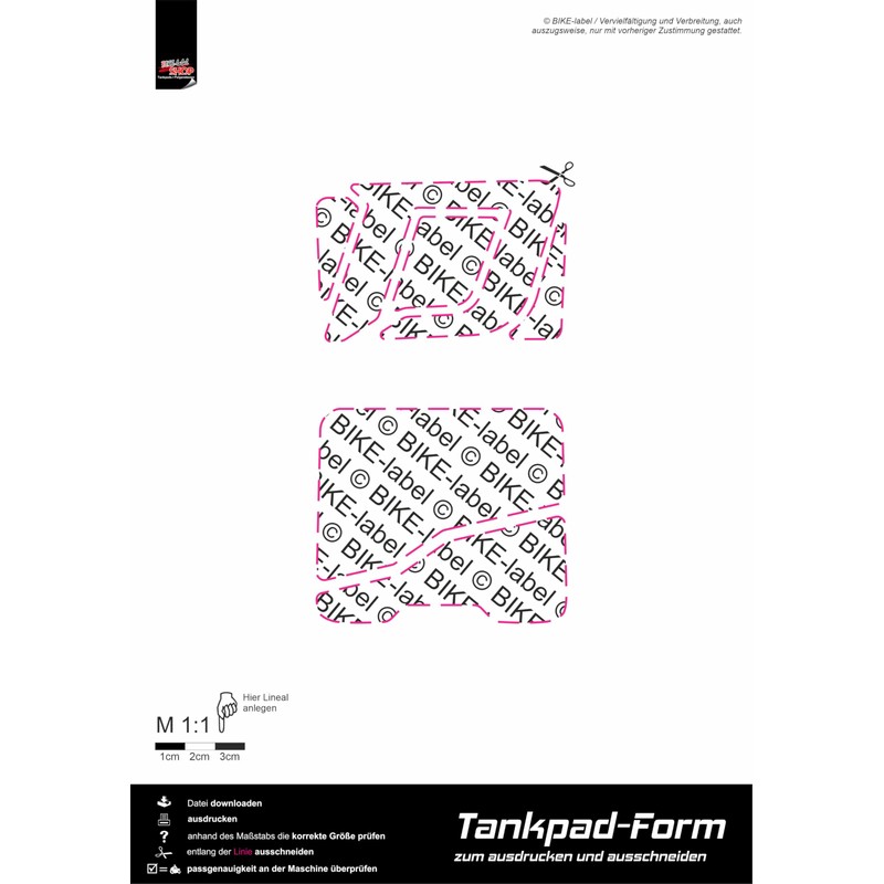 Tankpad 3D Tank Protector Sticker Compatible with KTM Duke 390