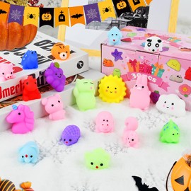 Fidget Toys 30 Pack,Juguete Sensorial para Aliviar el Estrés y Ansiedad,Mochi Squeeze Infantil, Pop It Party Favors for Kids,Fidget Toys para Fiestas para Niños y Adultos, Regalos de Fiesta