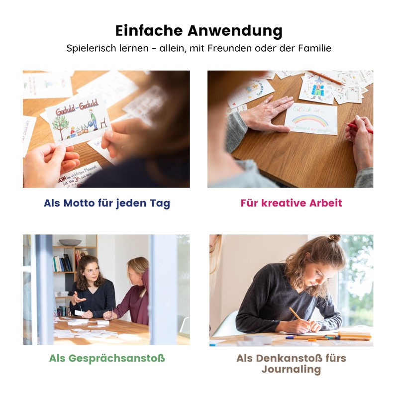 Lebenskarten XXL Postcard Format