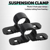 100 Pack 1/2 Inch Pipe Supports Suspension Clamp Pipe Clamps