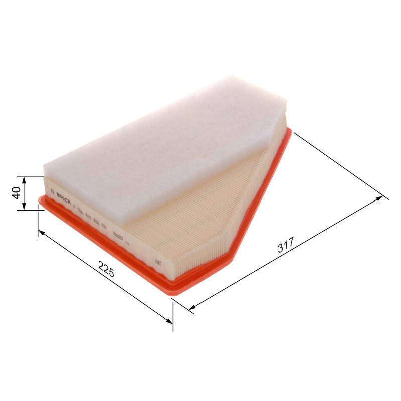 Bosch S0656 - Luftfilter Auto