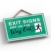 Global Designs Exit Signs Are On The Way Out, Stick