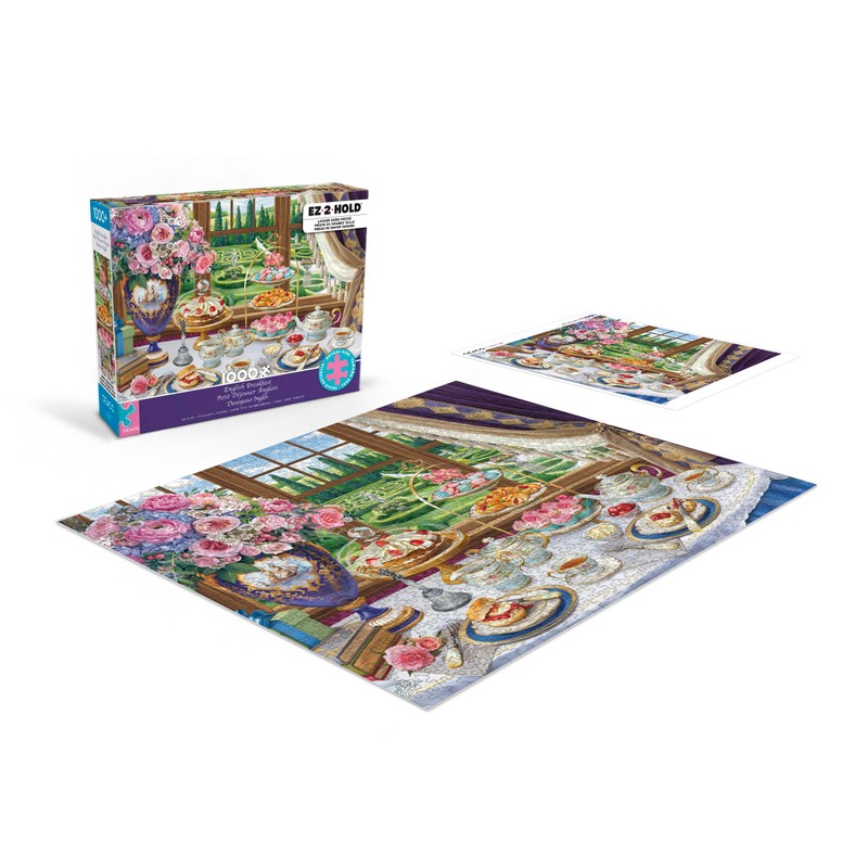 Ceaco - English Breakfast - 1000 Oversized Piece Jigsaw Puzzle