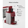 SIFENE KC101 3-in-1 Single Serve Coffee Maker, Compact & Portable,