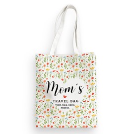 EIXU Colorful Mom Tote Beach Camping Shopping Grocery Bag - Mom Gifts for Mothers Day, Birthday, Christmas