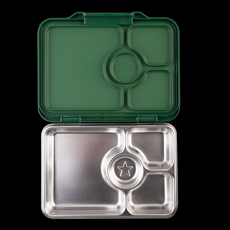 Yumbox Pret Stainless Steel Bento Box - 4 Compartment, Versailles