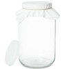 kitchentoolz Extra Large Sourdough Starter Jar - 1 Gallon Wide