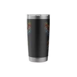 Lacrosse Lax Lacrosse Sticks Retro Vintage Stainless Steel Insulated Tumbler