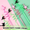 Baderke 24 Pcs Pink and Green Party Favors Plastic Drinking
