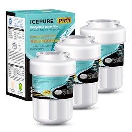 ICEPURE PRO RWF0600AH NSF/ANSI 401 NSF/ANSI 53 Certified Replacement For GE MWF Refrigerator Water Filter, MWFINT, MWFA, HDX FMG-1, GSE25GSHECSS, 46-9991, GSH25JSDDSS, GSHS6LGBBHSS, PC75009, 3PACK