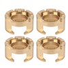 Brass Counterweight for Traxxas TRX‑4 for RC Crawler Rear and