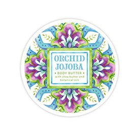 Greenwich Bay Botanic Body Butter Orchid Jojoba 8oz Tub