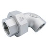 Flowbal VUL-04 Stainless Steel Threaded Fitting Union Elbow 1/2B