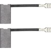LonESA 2-Pack Carbon Brushes Replacement for Dewalt DW708, DW712, DW716,