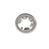 cSeao 150pcs 304 Stainless Steel Starlock Internal Tooth Push On