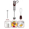 MegaWise Pro Titanium Reinforced 3-in-1 Immersion Corded Hand Blender, Powerful