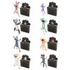 Funny 3D Cartoon Animal Bookmark Cartoon Bookmark with Flat Body