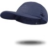 normani Savannah Summer Cap with Roll-Up Neck Protection, navy