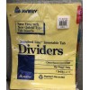 Avery Standard Line Insertable Tab Dividers Item No. 11211