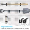 Pack of 2 shovel holders, 5/8 inch - 2-1/4 inch