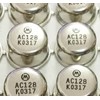 2 transistores AC128 PNP